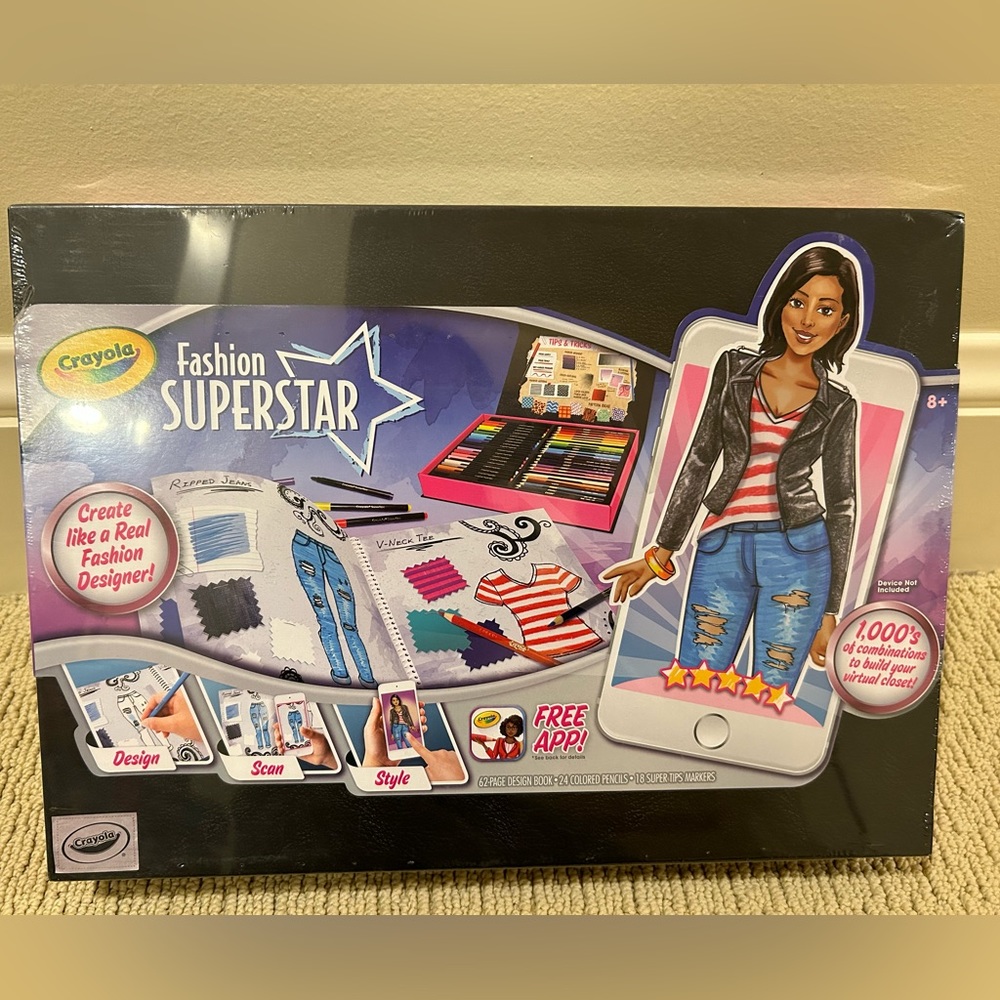 Crayola Superstar Fashion Designer - brand new, never opened
